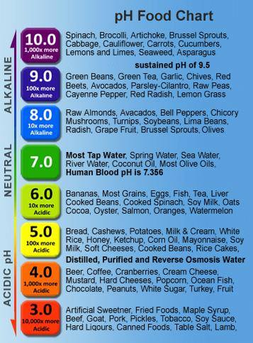 pH Chart
