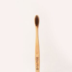 Risewell BPA-Free Bamboo Toothbrush