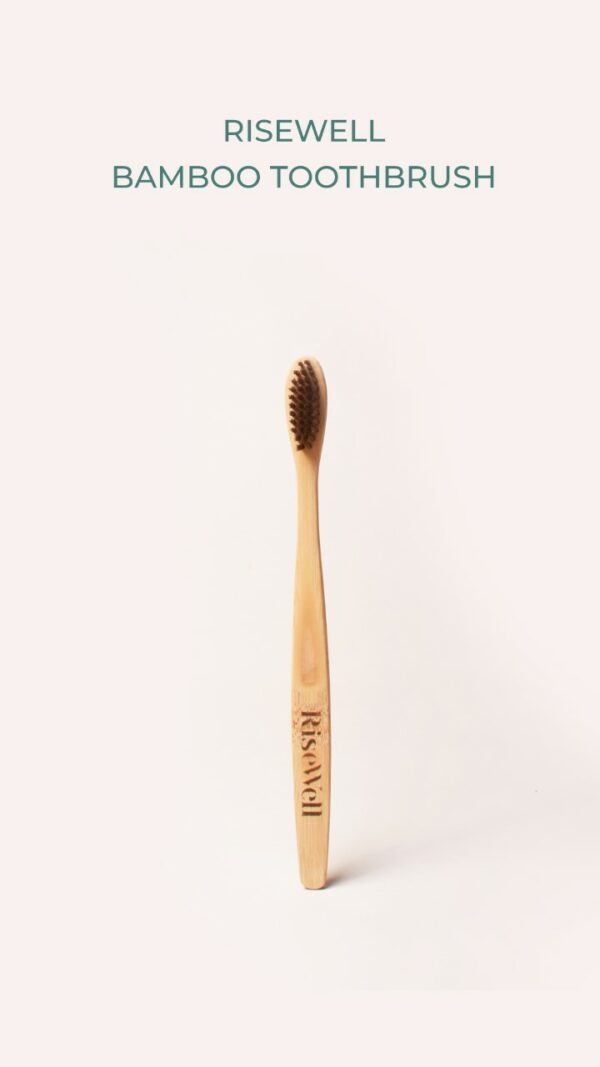 Risewell BPA-Free Bamboo Toothbrush
