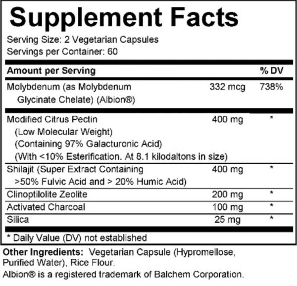 Enhanced Detox Binder